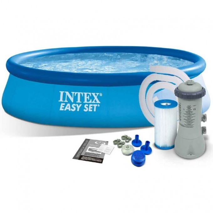 Бассейн надувной INTEX EASY SET 457*122см 26168