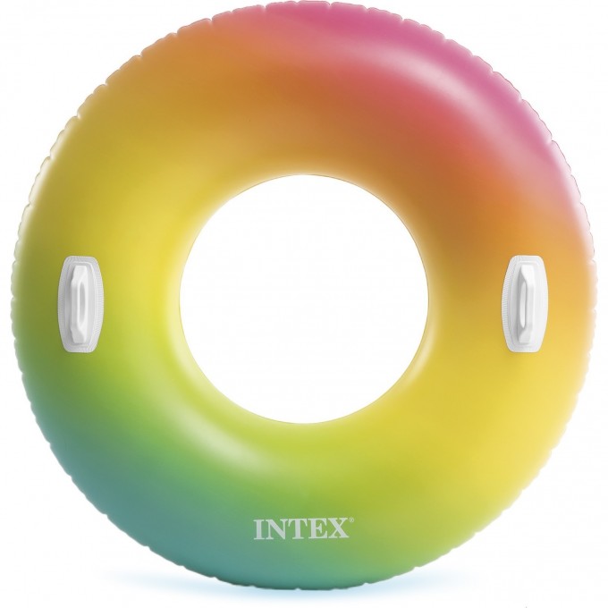 Круг для плавания INTEX «ЦВЕТНОЙ ВИХРЬ» , d=122 см, от 9 лет 58202 Круг для плавания INTEX «ЦВЕТНОЙ ВИХРЬ» , d=122 см, от 9 лет 58202