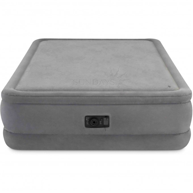 Надувная кровать INTEX 152х203х51см "Foam Top" встр.нас. 220В, до 272кг 64470 Надувная кровать INTEX 152х203х51см "Foam Top" встр.нас. 220В, до 272кг 64470