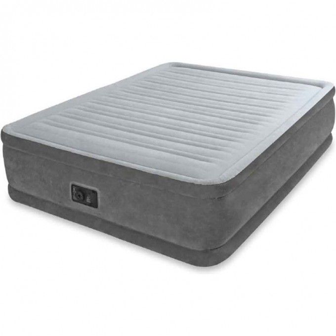 Надувная кровать INTEX COMFORT-PLUSH 137x191x33см, встроенный насос 220V 67768 Надувная кровать INTEX COMFORT-PLUSH 137x191x33см, встроенный насос 220V 67768