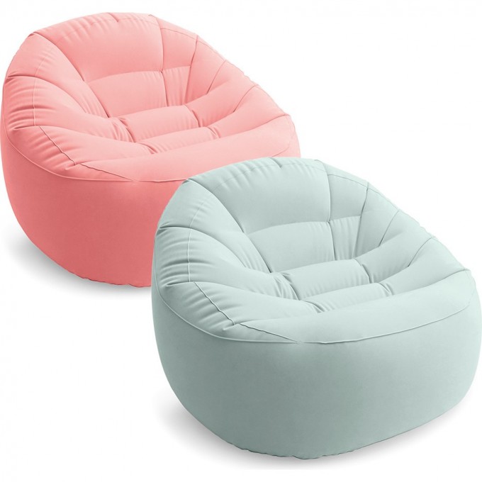 Надувное кресло INTEX "BEANLESS BAG" , 2 цвета 68590 Надувное кресло INTEX "BEANLESS BAG" , 2 цвета 68590