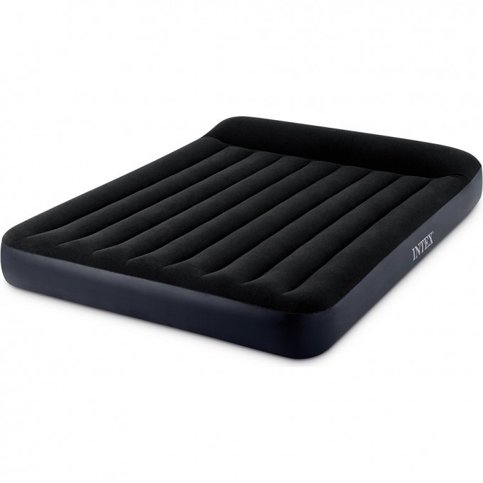 Надувной матрас INTEX PILLOW REST CLASSIC FIBER-TECH , 152 х 203 х 25 см 64143 Надувной матрас INTEX PILLOW REST CLASSIC FIBER-TECH , 152 х 203 х 25 см 64143