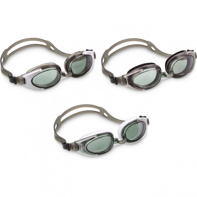 Очки для подводного плавания INTEX WATER SPORT GOGGLES 3 цвета 55685 Очки для подводного плавания INTEX WATER SPORT GOGGLES 3 цвета 55685